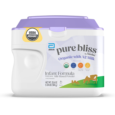 Pure Bliss by Similac Organic Infant Formula Ready-to-Feed, 32-fl-oz ...