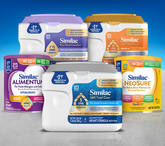 Similac® 360 Total Care® | Has a Blend of 5 HMO Prebiotics